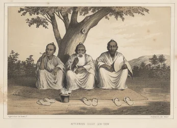 Middagroddel, Lew Chew, 1855